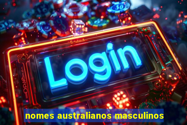 nomes australianos masculinos